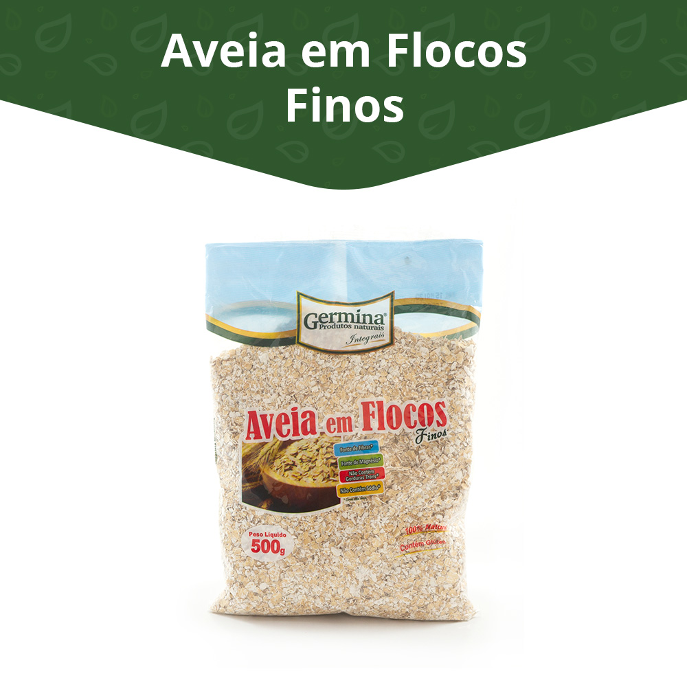 aveia flocos finos