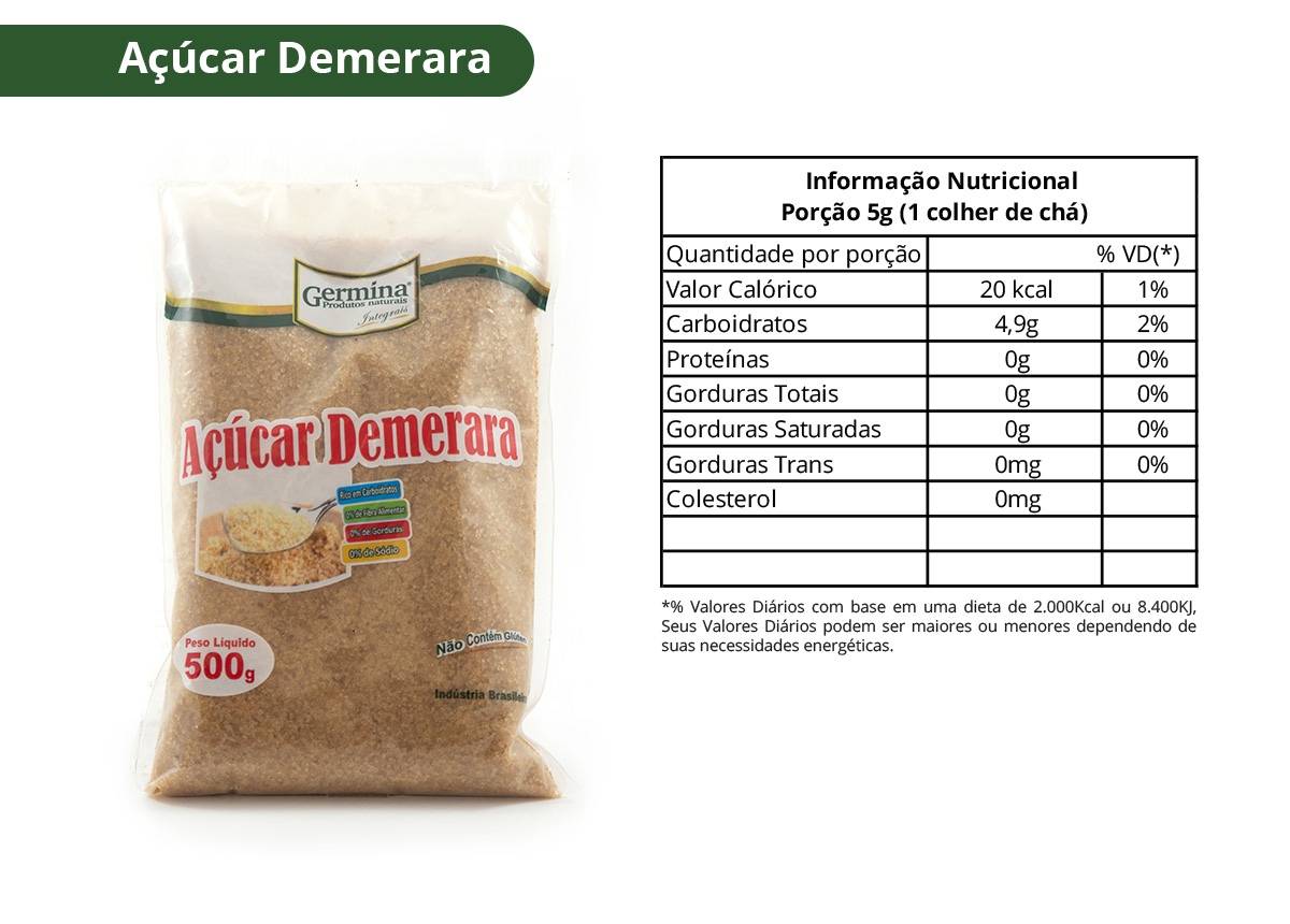 acucar demerara